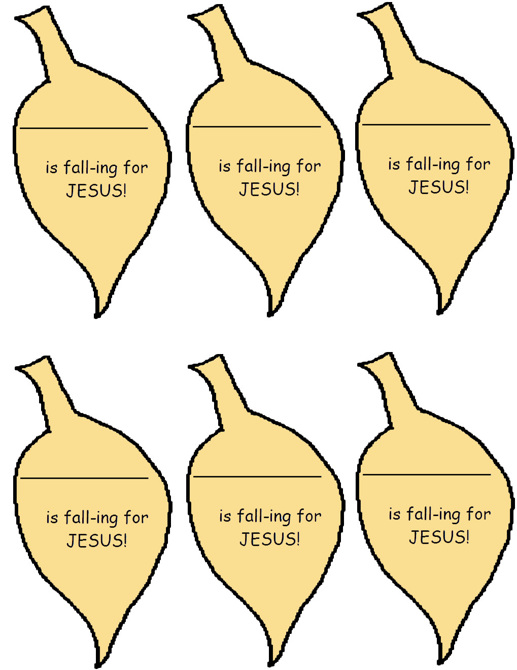 Fall Crafts For Sunday School Kids